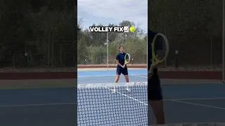 Thumbnail: Forehand Volley ❌➡️✅