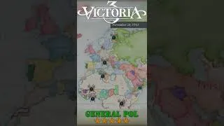 Thumbnail: Victoria 3 Sacré Bleu (mod) Europe timelapse #shorts