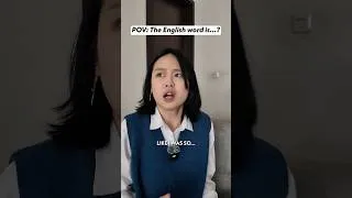 Thumbnail: “Wait what’s the English word for it?” 😩🤣💓#language #english #indonesian #japanese #korean #skit