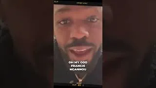 Thumbnail: MMA Community REACTS To The TERRIBLE KNOCKOUT Of Francis Ngannou! Highlights #mma #boxing #shorts