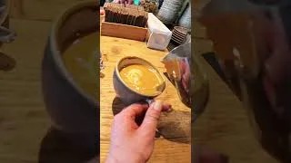 Thumbnail: Simple Flat White, Beautiful Latte Art 🌿 #shorts