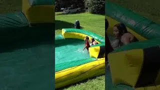 Thumbnail: Josh Dirt Bike Family Water Slide Splash