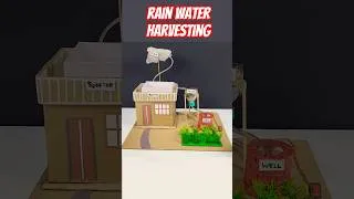 Thumbnail: Rain water harvesting model | Science exhibition project working model #scienceproject