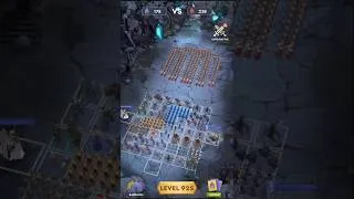Thumbnail: Level 925 Kingdom Clash strategy game #shorts #gameplay