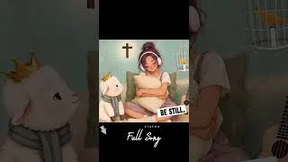 Thumbnail: When Worry Is Louder Than Faith | Be Still 🤍 Psalm 46 #christianworshipmusic #christianshorts #faith