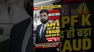 Thumbnail: Aipf Token Exposed 🚨 | Aipf Token Real Or Fake? | Don't Invest! ❌