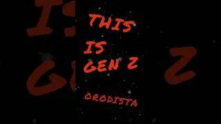 Thumbnail: They told us to adapt.We chose to awaken. #genz #genzorodista #orodista #orodism #rebellion