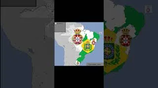 Thumbnail: History of Brazil with Flags
