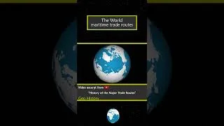 Thumbnail: The World maritime trade routes