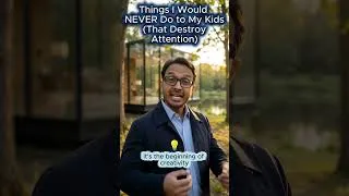 Thumbnail: Five things I would never do to my Kids to Destroy their Attention #digitaldistraction #motivation