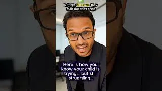 Thumbnail: Is your child putting in effort but still struggling with school?#focusmatters #parenting #learning