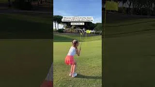Thumbnail: I can’t believe this chipping drill works ⛳️😳💥 #golf #golftips #golfswing