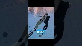 Thumbnail: Freediving rescue in a pool simulation