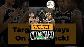 Thumbnail: Aces: Defending Champs Face HUGE Target! Still Dominating? #shorts