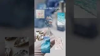 Thumbnail: 3D Wave Nail Tutorial 🌊  #nailart #summernails #3dnailart