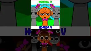 Thumbnail: Normal VS Horror IncrediboxSprunki #incredibox