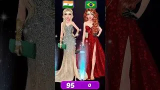 Thumbnail: INDIA Vs BRAZIL Fashion Show 💃💄| Makeup Show Game For Girls #shorts #makeupgames #fashionshowgame