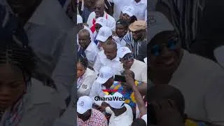 Thumbnail: John Boadu arrives @ the NPP Headquarters to file his nomination for the National Chairmanship race.