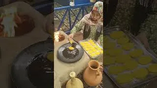 Thumbnail: Village life in Iran, making traditional Dangeto sweets, simple and delicious #villagelife #short