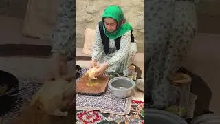 Thumbnail: Rural life, cooking vegetable-stuffed chicken #cooking #villagelife #short
