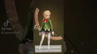 Thumbnail: Unique Archer costume Dragon nest 2 Evolution #dragonnest2evolution #dragonnest2 #dragonnest