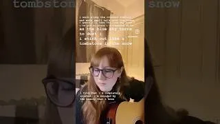 Thumbnail: tombstone in the snow by Deanna Faye #lofifolk #folkmusic #folksong
