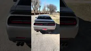 Thumbnail: Straight piped Dodge Challenger Scat Pack idle #dodgechallenger #srt