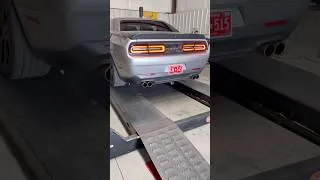 Thumbnail: Straight piped Dodge Challenger Scat Pack #srtaddicts #srt