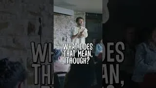Thumbnail: There's 10 other people for them to blame for bad behavior 🧠🎤🤣 | Gianmarco Soresi | Crowd Work
