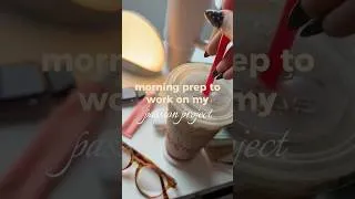 Thumbnail: hopefully I can actually finish this project #booktok #fantasybook #booktube #vlog #morningroutine