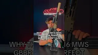 Thumbnail: The CA MK16 MWS GBBR is PERFECT for MILSIM #short #shorts #airsoft #airsoftgi #milsim #gbb #gaming