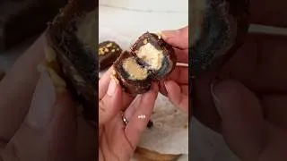Thumbnail: Frozen Chocolate Dates with Creamy Peanut Butter Banana Filling (Easy No-Bake Treat)