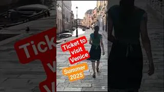 Thumbnail: VENICE access fee | Summer 2025 #venice #italy #travel #summer2025 #tutorial #venicetravelguide