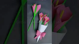 Thumbnail: Easy paper Cone flower bouquet 💐.#diycrafts  DIY birthday gift ideas/diy paper gift ideas #handmade