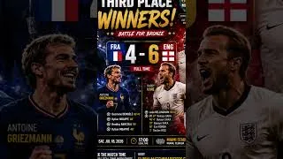 Thumbnail: 🥉 ENGLAND CLAIM THE BRONZE!