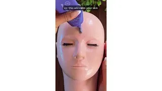 Thumbnail: ASMR This Facial Will Make You SLEEP fast 🌿 The Most Relaxing Sleep Spa Facial #shorts