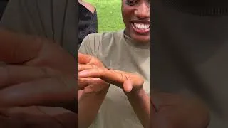 Thumbnail: Adorable moment at the park/ found a froglet😊 #ytshorts #africashorts #animals #frog #kidsvideo