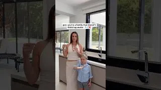 Thumbnail: pov: you’re a family that doesn’t drink tap water 🚰💦❌
