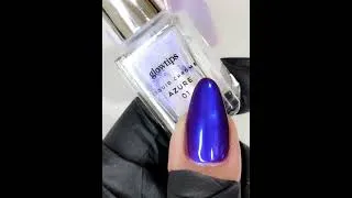 Thumbnail: Watch This Blue Chrome POP on Brown Gel Polish! #NailArt