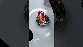 Thumbnail: Luxury Red Glitter Quilted Nail Art 🔥 #glowtipsnails #3dnails