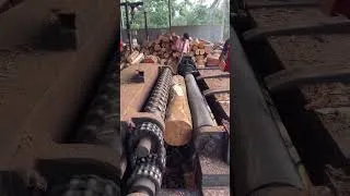 Thumbnail: Log Debarking in Action #viral #shorts #fyp #trending #wood