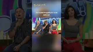 Thumbnail: Zsara and Angelica's love advice! #shorts | TiktoClock