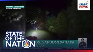 Thumbnail: Motorsiklo, nahulog sa sapa; Angkas, patay | SONA