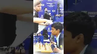 Thumbnail: Carlsen Smiles After Beating Pragg! #chess #rook