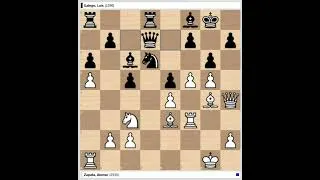Thumbnail: The Queen Sacrifice // Alonzo Zapata vs Luis Galego, Havana 1994