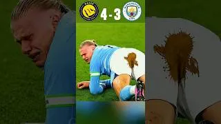 Thumbnail: When Ronaldo Destroyed Haaland 🔥Al Nassr VS Manchester City Imaginary match 🥶 #football #shorts