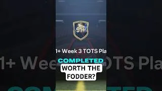 Thumbnail: 1 OF 3 91+ WEEK 3 TOTS PLAYER PICK WORTH IT?
