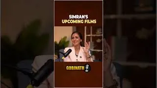 Thumbnail: Simran Reveals Her Upcoming Films | Gobinath #shorts
