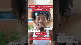 Thumbnail: #propheticword #Prayer #Confirmation 🚨