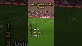 Thumbnail: Top 5 Wilson Isidor Goals